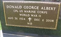 Albert, Donald George, M. D